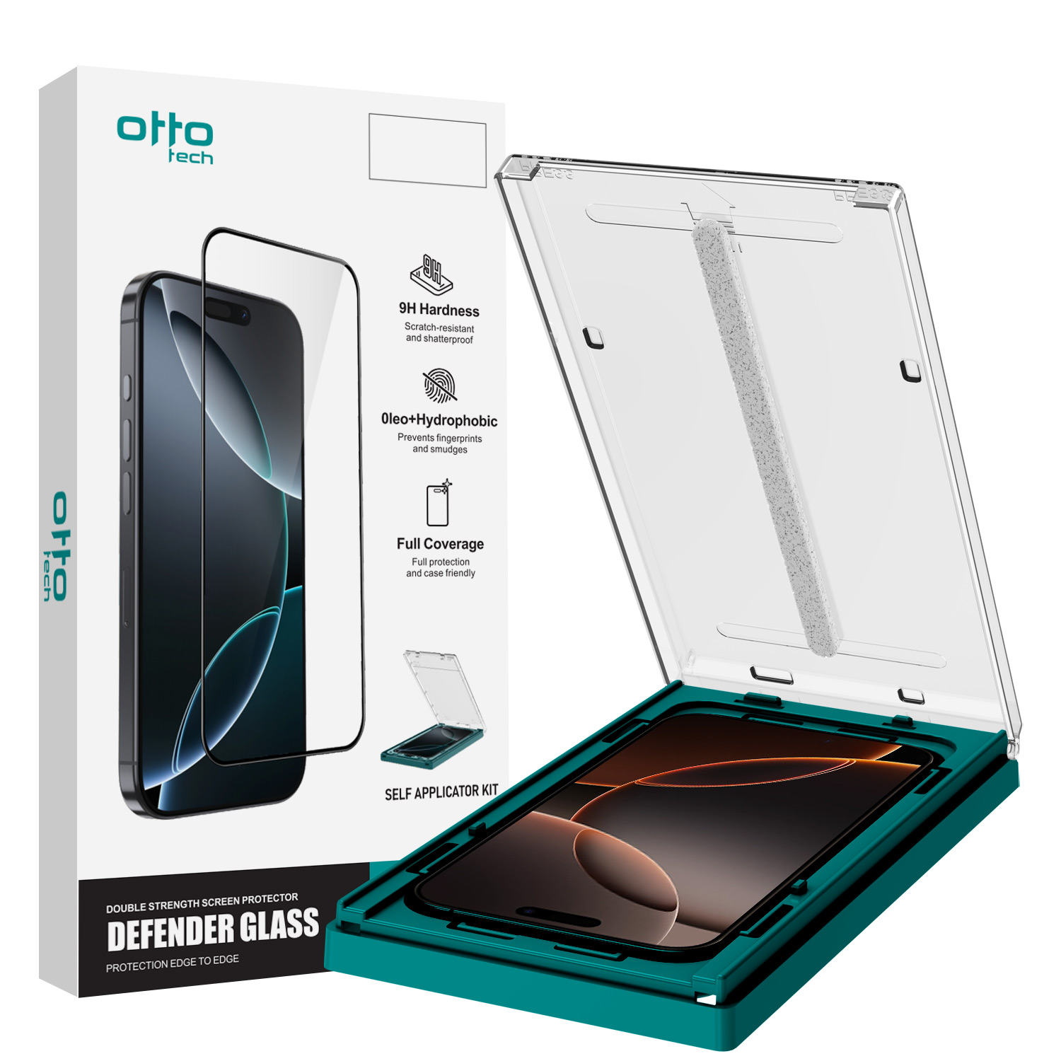OTTOTECH DEFENDER GLASS 0,5MM IPHONE 16 PRO MAX
