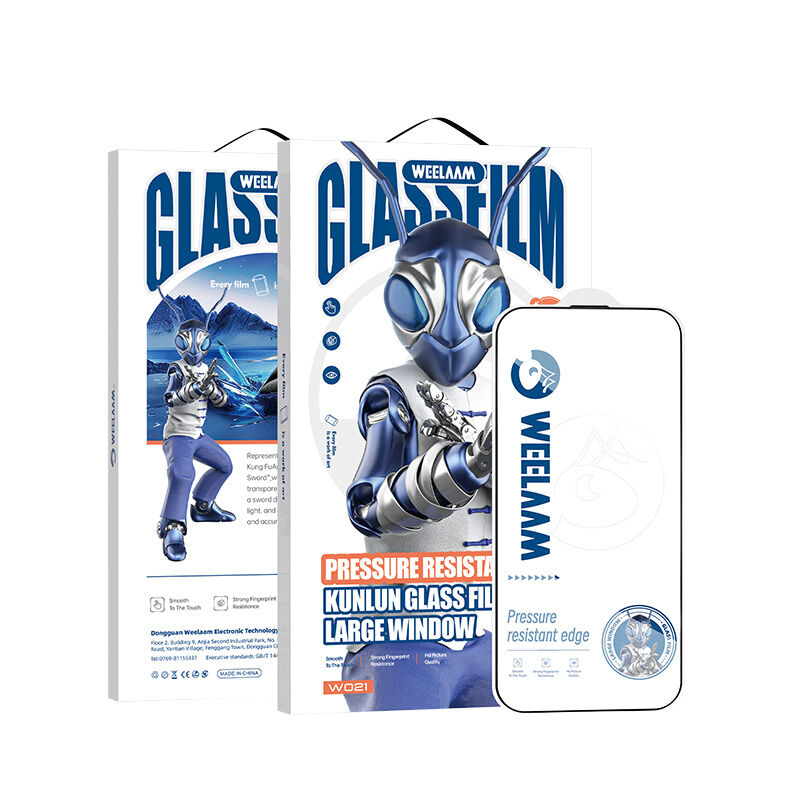 Weelaam W021 İPhone 17/16 pro Pressure Resistant Edge Kunlun Glass Flim 