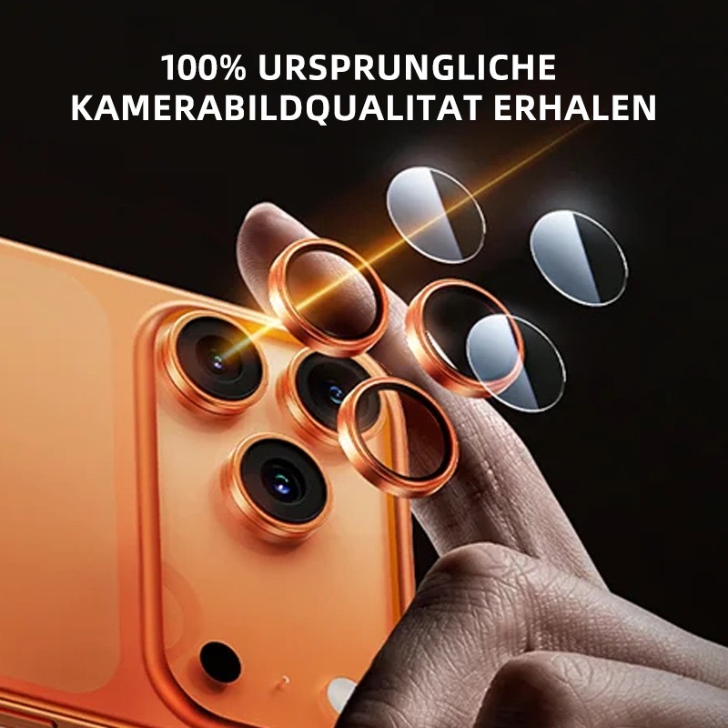 Weelaam W015 iPhone 15 PRO MAX / 15 Pro Kamera Lens Koruyucu | AR&AF Kaplama | Sılver Tıtanyum