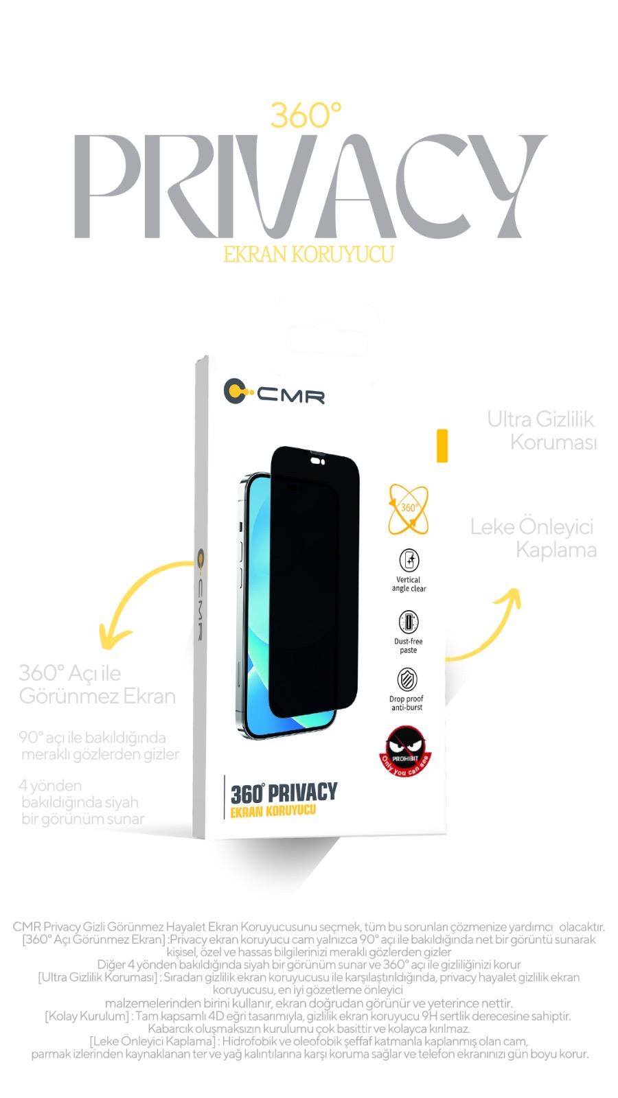 CMR 360 PRIVACY EKRAN KORUYUCU IPHONE 14 PRO 