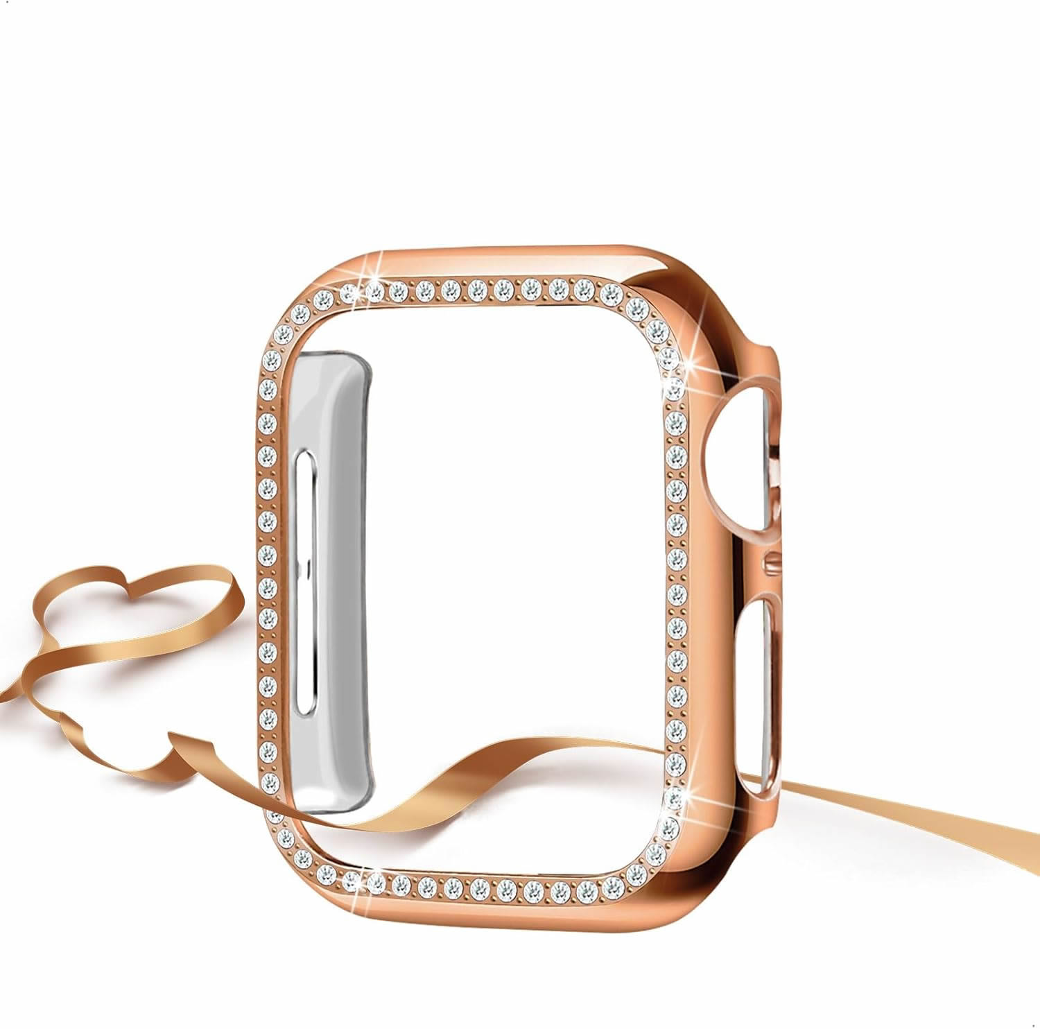 APPLE WHATC TAŞLI KILIF 49MM TRANSPARENT 