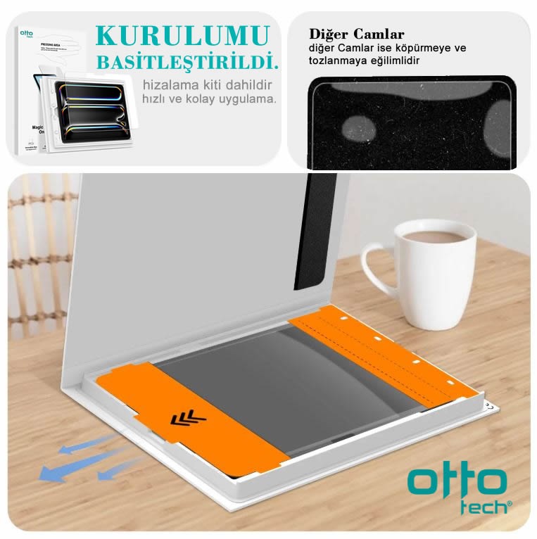 OTTOTECH MAGIC BOX TABLET EKRAN KORUYUCU IPAD PRO 11 2024
