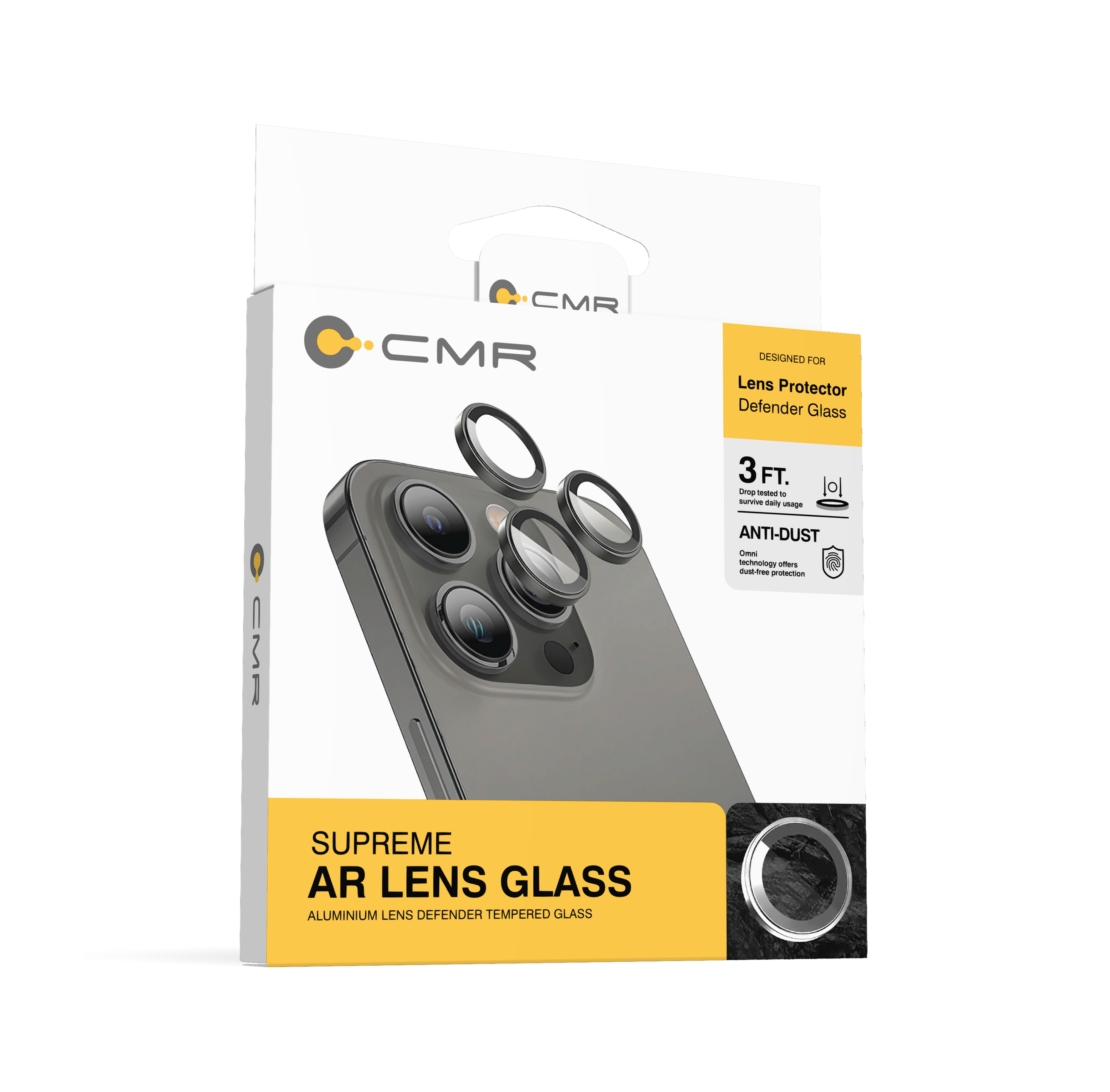 CMR SUPREME SERİSİ SAFIR LENS IPHONE 16/16 PLUS PINK